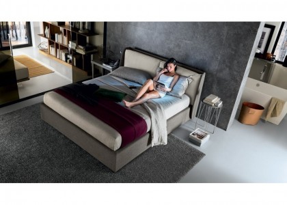 Felis: arreda con letti imbottiti di design moderno e Light lifestyle