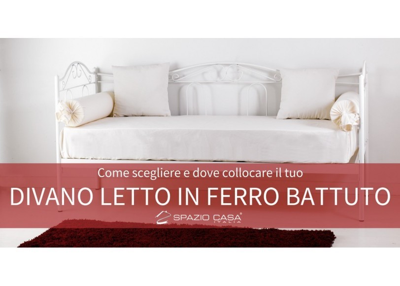 Divano Letto in Ferro Battuto: un arredo versatile