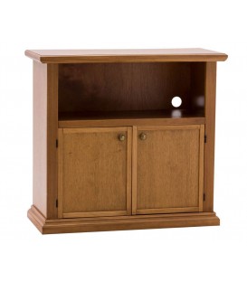 Mobile porta TV legno arte povera 2 ante