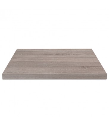 Piano Quadrato Nobilitato per Tavolo 25 mm Rovere