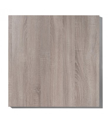 Piano Quadrato Nobilitato per Tavolo 25 mm Rovere