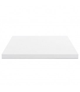 Piano Quadrato Nobilitato per Tavolo 25 mm Bianco
