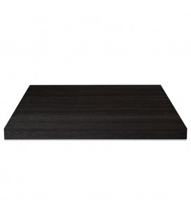 Piano Quadrato Nobilitato per Tavolo 38 mm Wengè