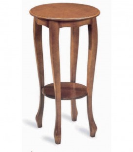 Alzatina portavaso in legno noce