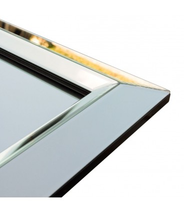 Specchio con Cornice Moderna Argento