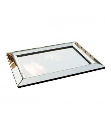 Specchio con Cornice Moderna Argento