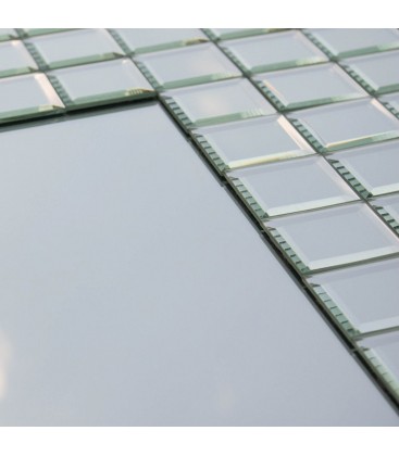 Specchio con Cornice Moderna Argento