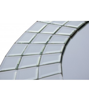 Specchio con Cornice Moderna Argento
