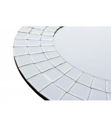 Specchio con Cornice Moderna Argento
