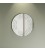 Specchio con Cornice Moderna Argento