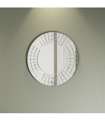 Specchio con Cornice Moderna Argento