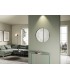 Specchio con Cornice Moderna Argento