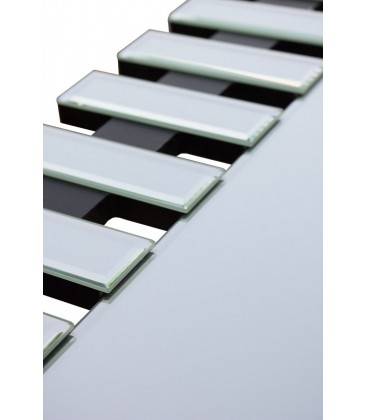 Specchio con Cornice Moderna Argento