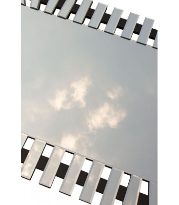 Specchio con Cornice Moderna Argento