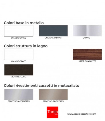 Madia Credenza Honey Design Moderno Tonin Casa