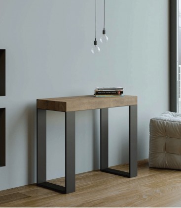 Consolle in legno allungabile Tecno