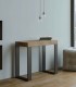 Consolle in legno allungabile Tecno