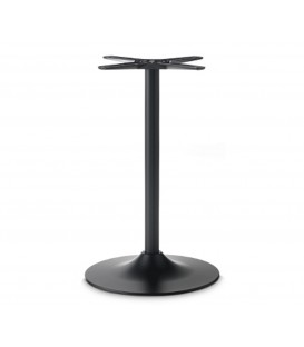 Base rotonda per tavolo in Alluminio h.72