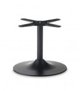 Base rotonda per tavolo in Alluminio h.40