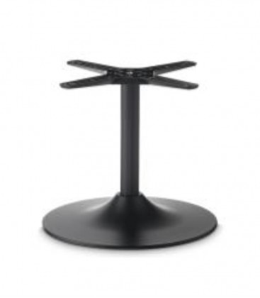 Base rotonda per tavolo in Alluminio h.40