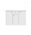 Credenza in legno con zoccolo