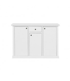 Credenza in legno con zoccolo