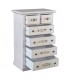 Cassettiera in legno 4+2 cassetti