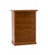 Cassettiera in legno 4+2 cassetti - Miele