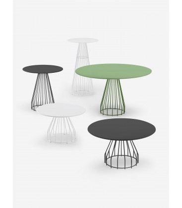 Tavolo CASTORE diametro 70 cm - Antracite