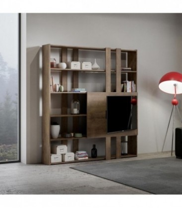 Libreria Porta TV - Noce