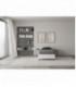 Letto singolo 80x190 Nuamo Senza Rete - Bianco Frassino