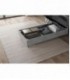 Letto singolo Nuamo contenitore 80x200 - Cemento
