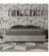 Letto matrimoniale Nuamo senza rete 160x190 - Cemento