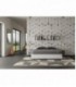 Letto matrimoniale Nuamo con rete 160x190 - Bianco Frassino
