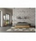 Letto matrimoniale Nuamo con rete 160x190 - Quercia