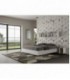 Letto matrimoniale Nuamo contenitore 160x190 - Bianco Frassino
