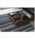 Letto matrimoniale Nuamo contenitore 160x190 - Noce