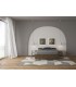 Letto una piazza e mezza Nuamo senza rete 120x190 - Noce