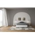 Letto una piazza e mezza Nuamo senza rete 120x190 - Bianco Frassino