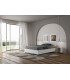 Letto una piazza e mezza Nuamo senza rete 120x190 - Bianco Frassino