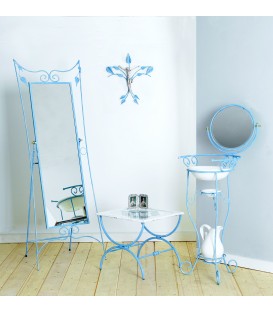 Set arredo ingresso in ferro battuto artigianale