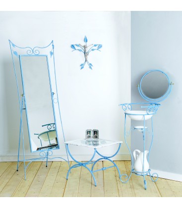 Set arredo ingresso in ferro battuto artigianale