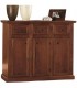 credenza in legno noce 3 cassetti + 3 ante