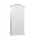 Armadio Legno 1 Porta Laccato Bianco