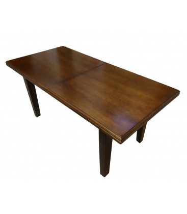Tavolo Legno Classico Piede Dritto