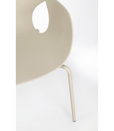 Sedia con braccioli LENNOX Beige
