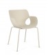 Sedia con braccioli LENNOX Beige
