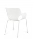 Sedia con braccioli LENNOX Bianco