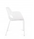 Sedia con braccioli LENNOX Bianco