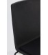 Sedia GIULIA seduta imbottita colore Nero